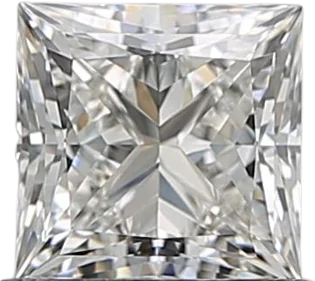 0.81 Carat I VVS2 Princess Natural Diamond