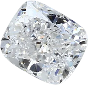 1 Carat D SI1 Cushion Natural Diamond