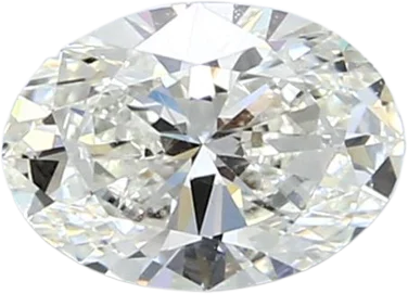 1 Carat J SI2 Oval Natural Diamond