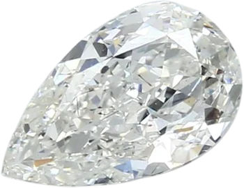 1 Carat I SI2 Pear Natural Diamond