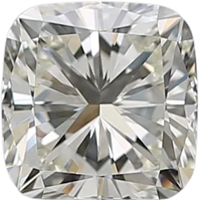 1.01 Carat J VVS2 Cushion Natural Diamond