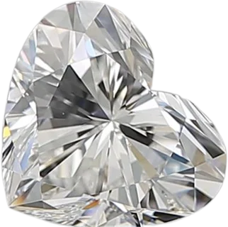 1.01 Carat G VS1 Heart Natural Diamond