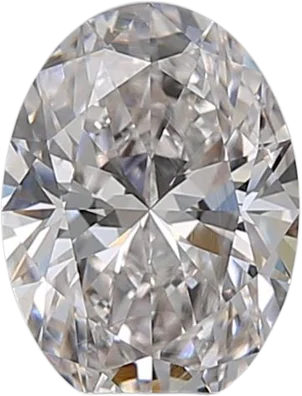 1.01 Carat H SI1 Oval Natural Diamond