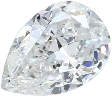 1.01 Carat F SI1 Pear Natural Diamond