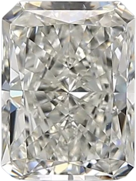 1.01 Carat H SI2 Radiant Natural Diamond