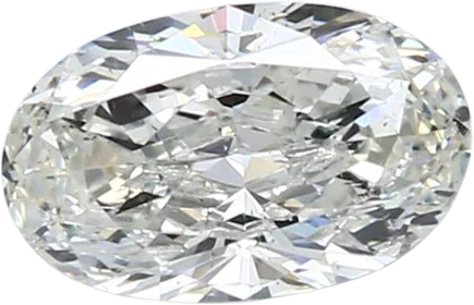 1.02 Carat J SI2 Oval Natural Diamond