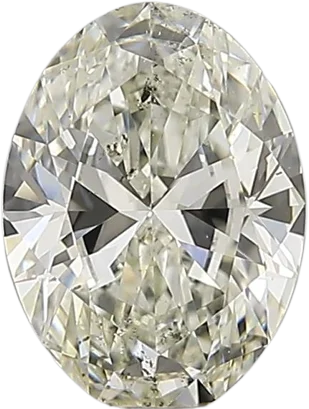 1.03 Carat J SI2 Oval Natural Diamond