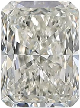 1.03 Carat J VVS1 Radiant Natural Diamond