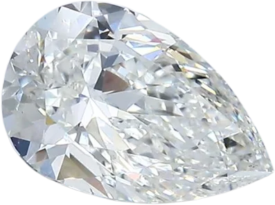 1.2 Carat H VS2 Pear Natural Diamond