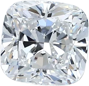 1.21 Carat D VS1 Cushion Natural Diamond