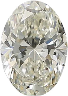 1.21 Carat K IF Oval Natural Diamond