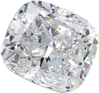 1.51 Carat D SI2 Cushion Natural Diamond