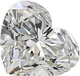 1.51 Carat H VVS2 Heart Natural Diamond