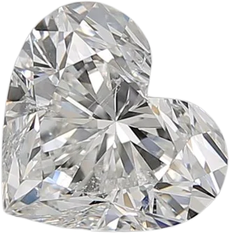 1.7 Carat G SI2 Heart Natural Diamond