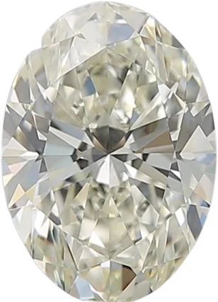 1.7 Carat K VVS2 Oval Natural Diamond