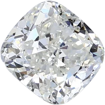 1.71 Carat J SI2 Cushion Natural Diamond