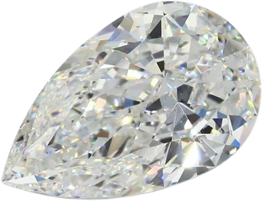 10.02 Carat G VS1 Pear Natural Diamond