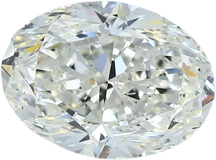 2.01 Carat J VS2 Oval Natural Diamond