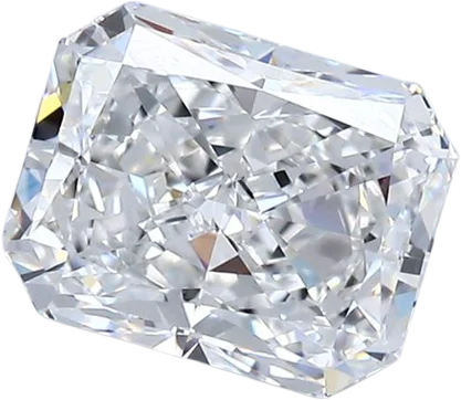 2.01 Carat E VVS2 Radiant Natural Diamond