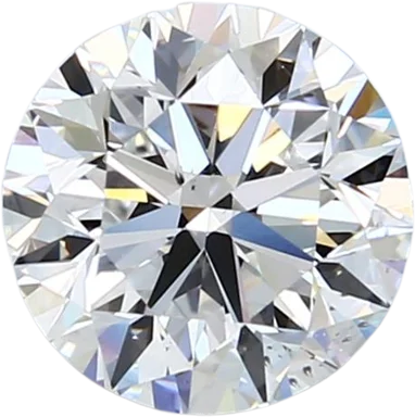 2.04 Carat E SI1 Round Natural Diamond