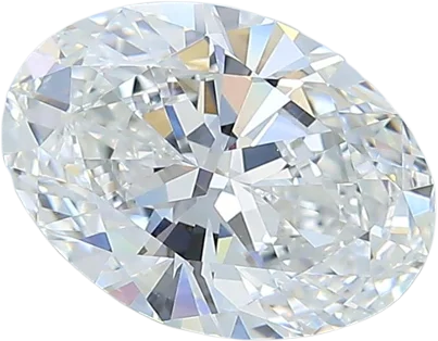 2.2 Carat E VVS1 Oval Natural Diamond