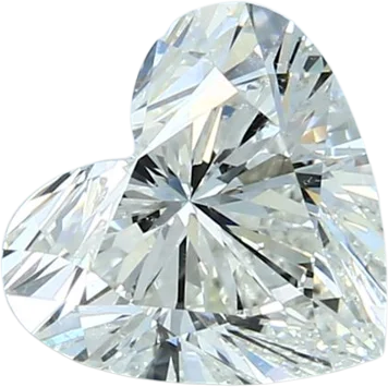 2.5 Carat H SI2 Heart Natural Diamond