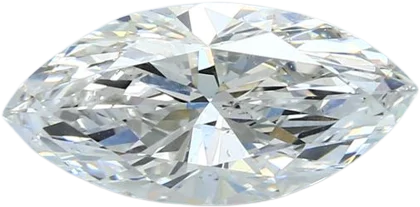 2.52 Carat H SI1 Marquise Natural Diamond