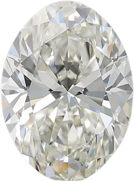 3.01 Carat J VVS1 Oval Natural Diamond