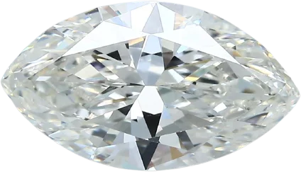 3.02 Carat J SI1 Marquise Natural Diamond