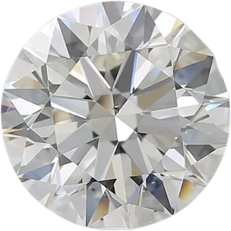 4.05 Carat H SI1 Round Natural Diamond