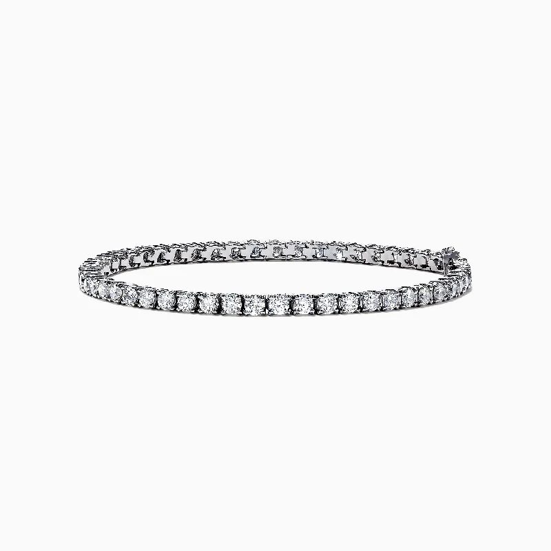 Pave Classica 14K White Gold Diamond Tennis Bracelet, 4.90 TCW