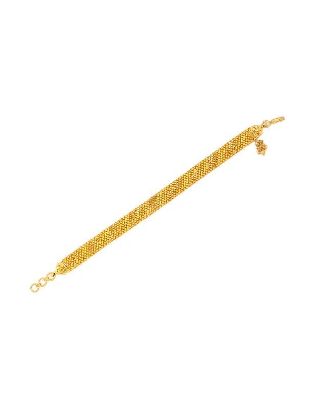 Gold Plain BraceletWomen 22 Karat