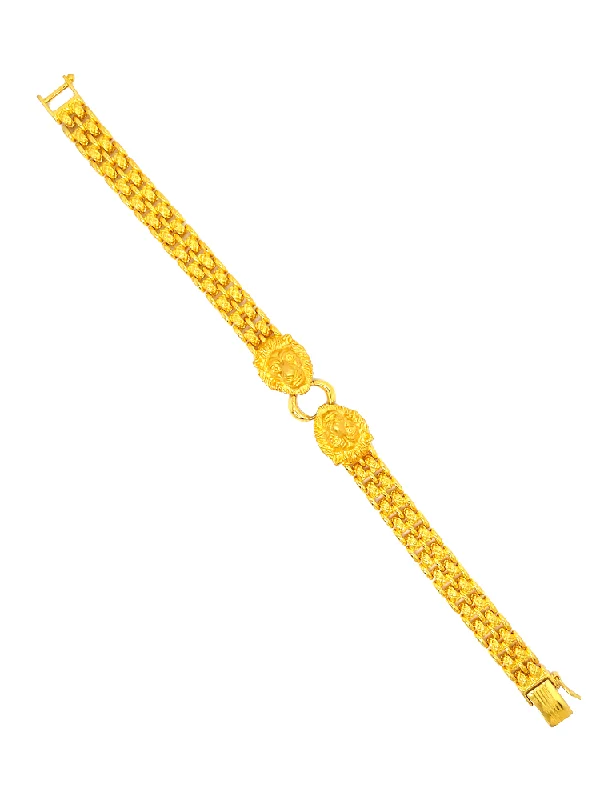 Gold Men's Bracelet 22 Karat