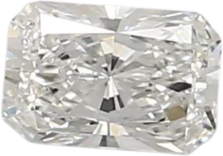 0.54 Carat D vvs1 Radiant Lab Diamond