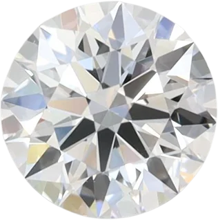 0.68 Carat D IF Round Lab Diamond