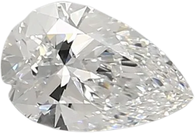 0.82 Carat D vvs2 Pear Lab Diamond