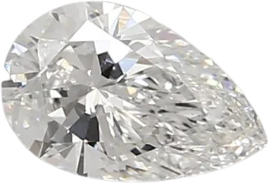 0.87 Carat E vvs2 Pear Lab Diamond