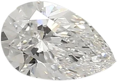 0.9 Carat D vvs2 Pear Lab Diamond