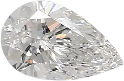 0.93 Carat D vs1 Pear Lab Diamond