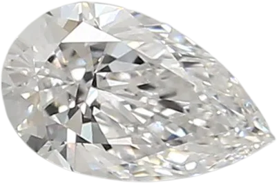 0.94 Carat D vvs2 Pear Lab Diamond