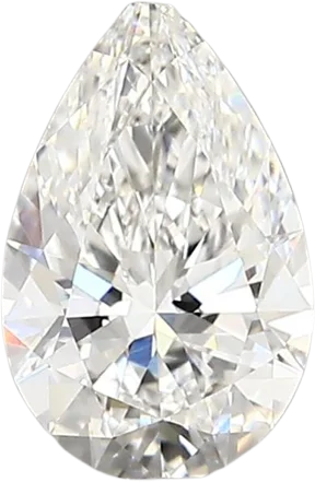 1 Carat F vvs1 Pear Lab Diamond