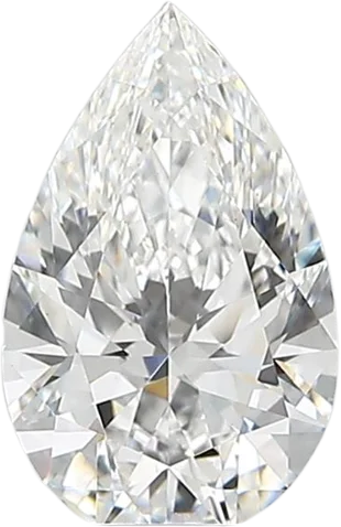 1.03 Carat D VVS2 Pear Lab Diamond