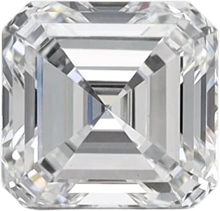 1.08 Carat E VVS2 Asscher Lab Diamond