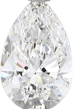 1.26 Carat E vvs2 Pear Lab Diamond