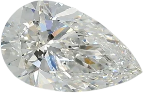 1.51 Carat E VVS2 Pear Lab Diamond