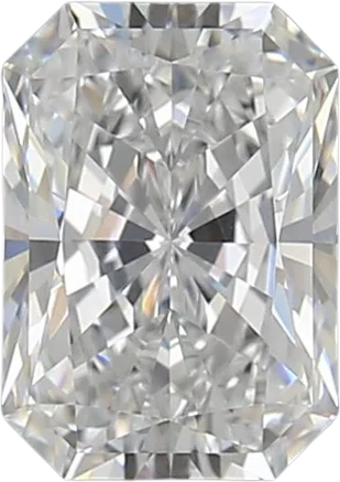 1.53 Carat D VVS1 Radiant Lab Diamond