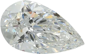 1.54 Carat E VS1 Pear Lab Diamond