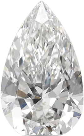 1.54 Carat F VS1 Pear Lab Diamond