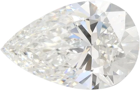 1.8 Carat E IF Pear Lab Diamond