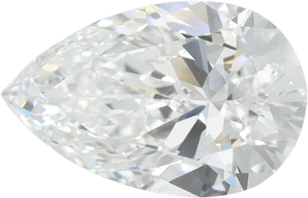 1.94 Carat D VVS1 Pear Lab Diamond